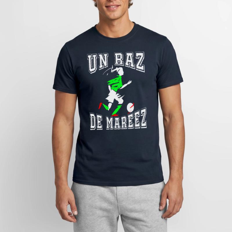 Eine Flutwelle oder Raz de Mareez Mahrez Männer T-Shirt
