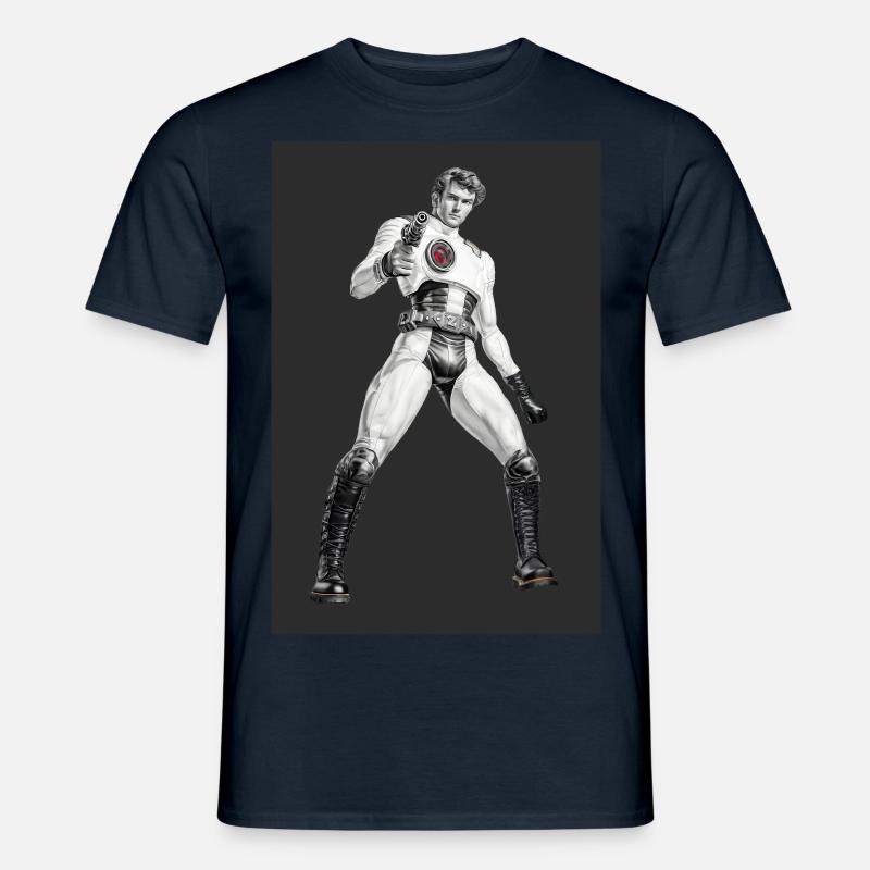 Galactic Avenger - Männer T-Shirt - Navy