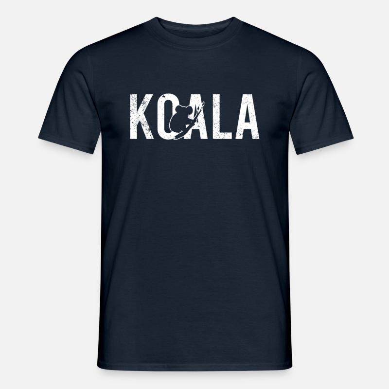 Koala - Männer T-Shirt - Navy