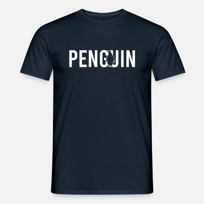 Pinguin penguin - Männer T-Shirt - Navy