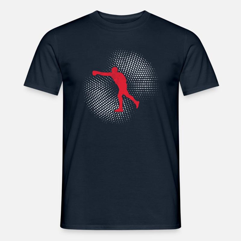 Boxen - Männer T-Shirt - Navy