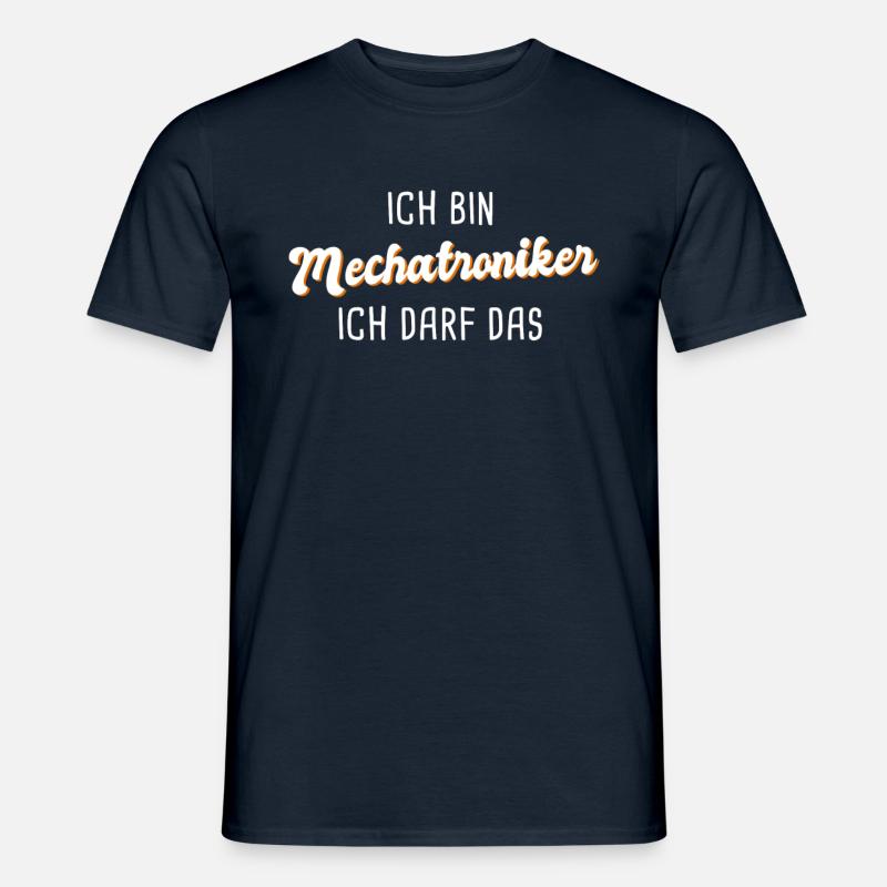 Mechatroniker - Männer T-Shirt - Navy