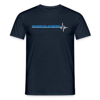 Fahrzeuglackierer - Männer T-Shirt - Navy - Vorne - AI Model Male 178 light (178cm)