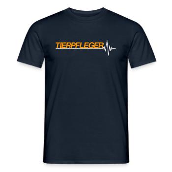 Tierpfleger - Männer T-Shirt - Navy - Vorne - AI Model Male 178 light (178cm)