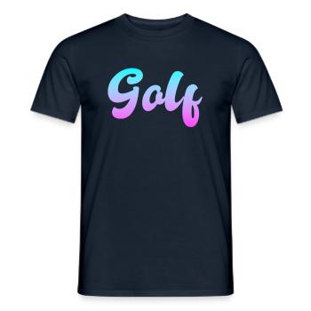 Gulf - Men's T-Shirt - navy - Front - AI Model Male 178 light (178cm)