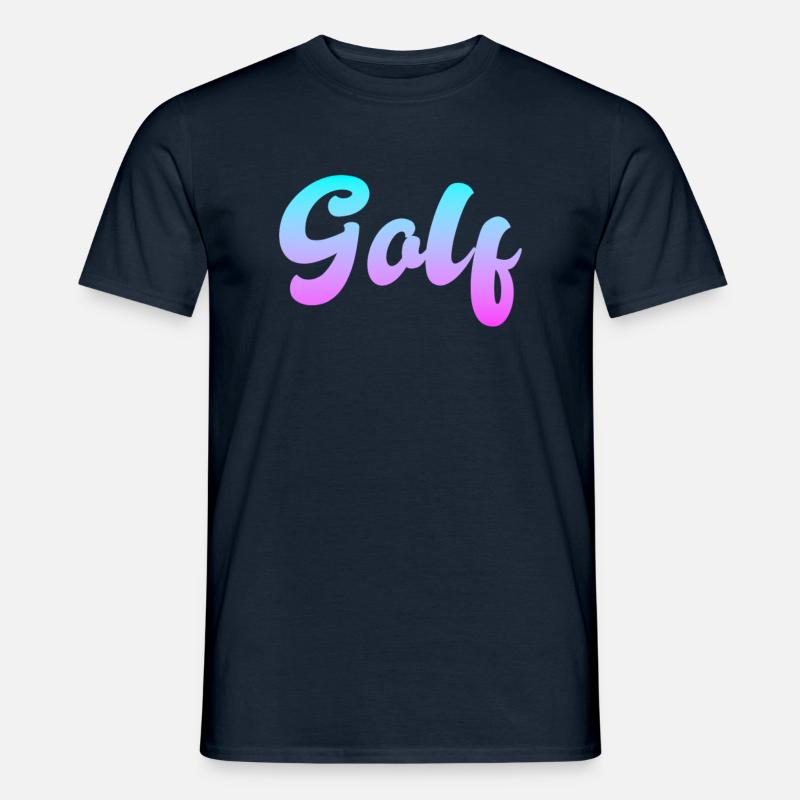 Golf - Männer T-Shirt - Navy