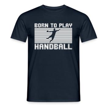 Handball - T-shirt homme - marine - Devant - AI Model Male 178 light (178cm)