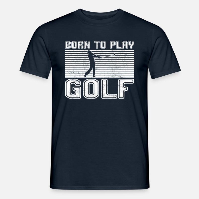 Golf - Männer T-Shirt - Navy