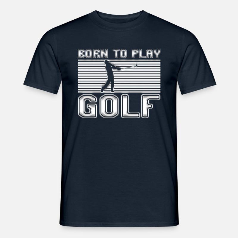 Golf - Männer T-Shirt - Navy