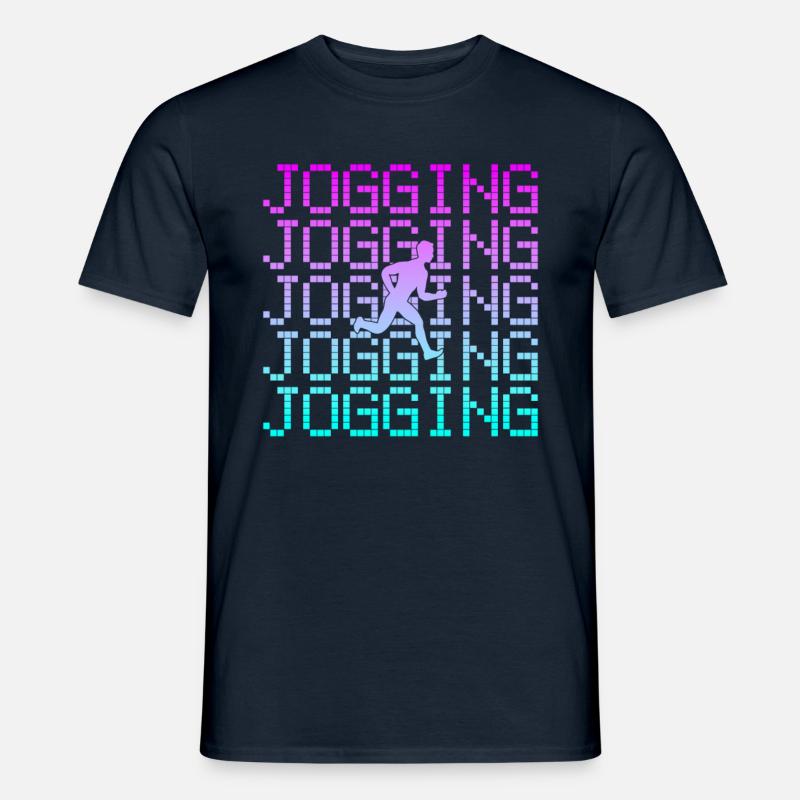 Joggen - Männer T-Shirt - Navy