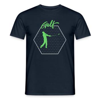 golfe - T-shirt homme - marine - Devant - AI Model Male 178 light (178cm)