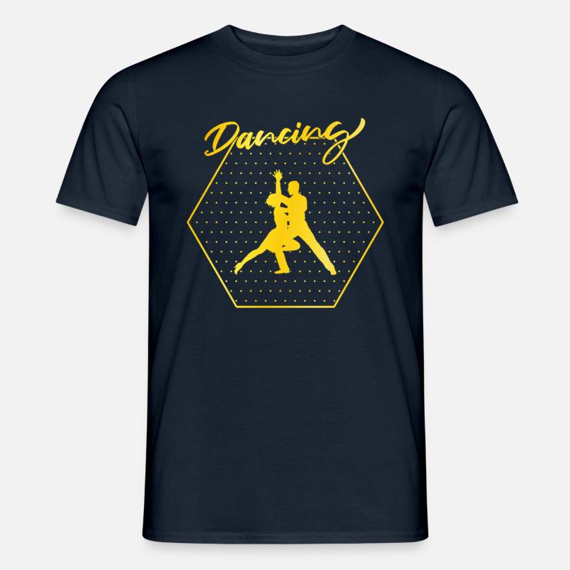 Tanzen - Männer T-Shirt - Navy