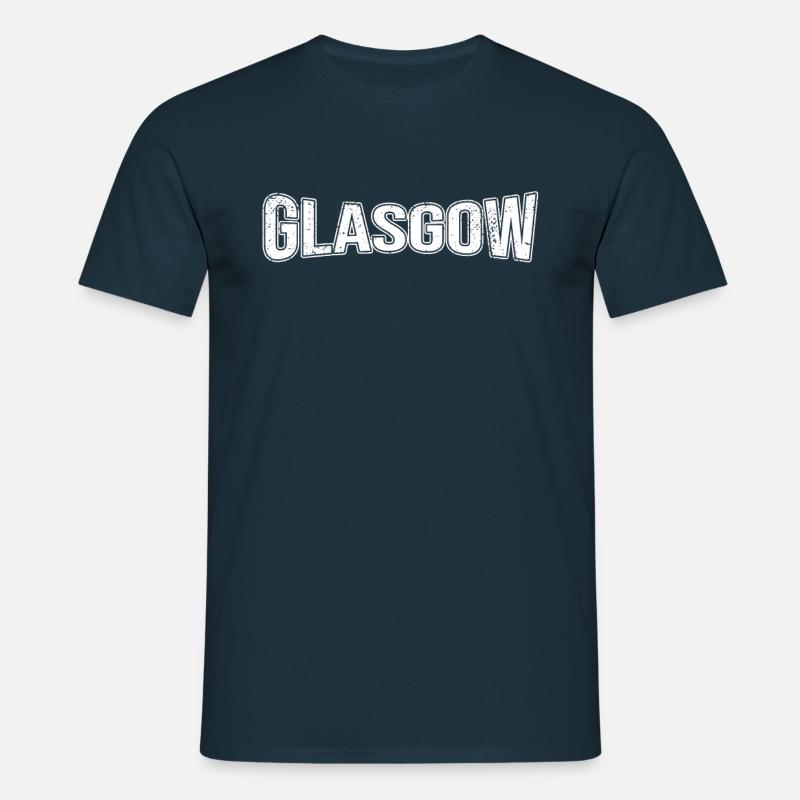 Glasgow - Men's T-Shirt - navy