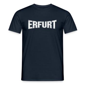Erfurt - Men's T-Shirt - navy - Front - AI Model Male 178 light (178cm)