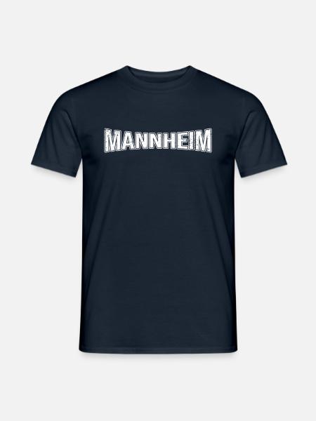 Mannheim - Männer T-Shirt - Navy