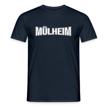 Mühlheim - Men's T-Shirt - navy - Front - AI Model Male 178 light (178cm)