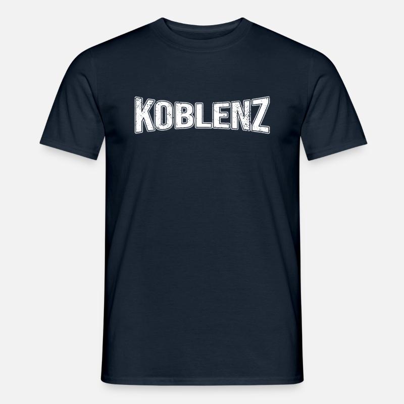 Koblenz - Männer T-Shirt - Navy