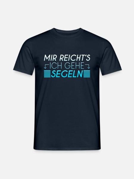 Segeln Spruch - Männer T-Shirt - Navy