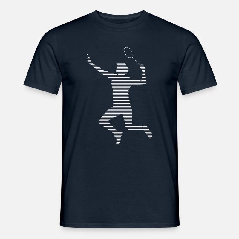 Badminton - Männer T-Shirt - Navy