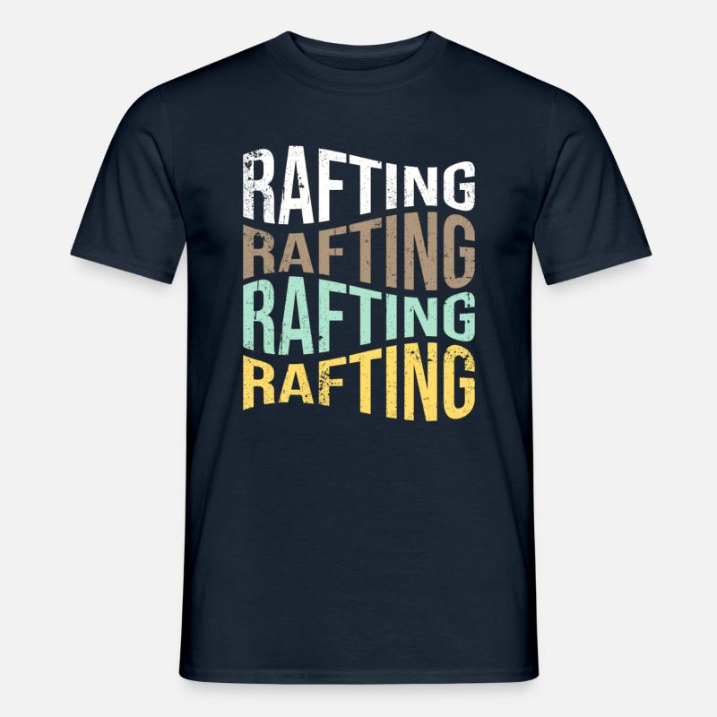 rafting - Männer T-Shirt - Navy