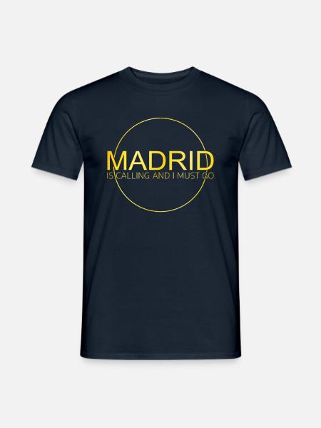 Citazione Madrid - T-shirt uomo - navy