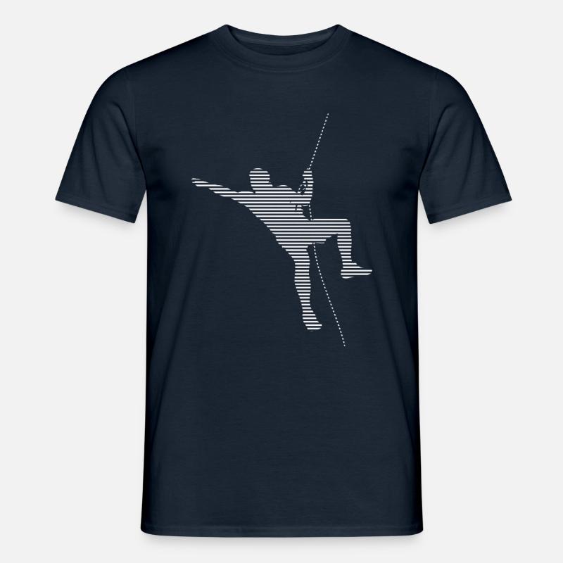 Klettern - Männer T-Shirt - Navy