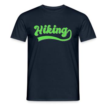 Wander - Men's T-Shirt - navy - Front - AI Model Male 178 light (178cm)