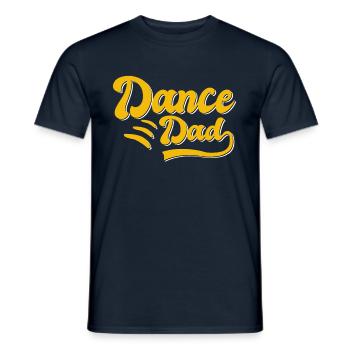 Cadeau Dancing Papa - T-shirt homme - marine - Devant - AI Model Male 178 light (178cm)