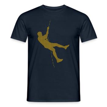 Grimper - T-shirt homme - marine - Devant - AI Model Male 178 light (178cm)