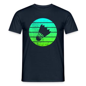 Badminton - T-shirt homme - marine - Devant - AI Model Male 178 light (178cm)