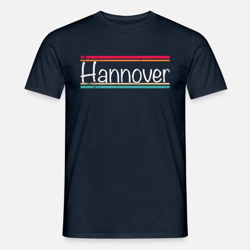 Hannover - Männer T-Shirt - Navy