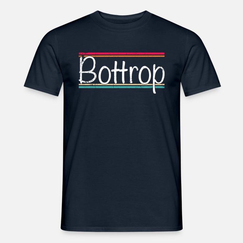 Bottrop - Männer T-Shirt - Navy