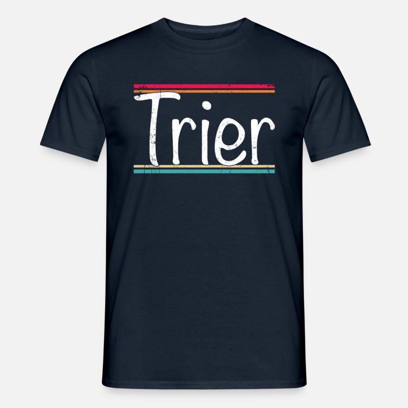Trier - Männer T-Shirt - Navy
