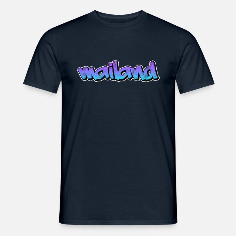Mailand - Männer T-Shirt - Navy