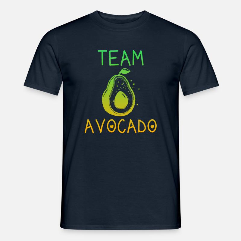 Team Avocado - Männer T-Shirt - Navy