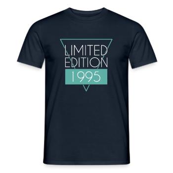Édition limitée 1995 - T-shirt homme - marine - Devant - AI Model Male 178 light (178cm)