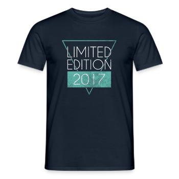 Édition Limitée 2017 - T-shirt homme - marine - Devant - AI Model Male 178 light (178cm)