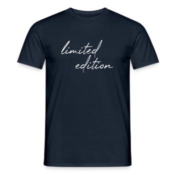 Limited Edition - Men's T-Shirt - navy - Front - AI Model Male 178 light (178cm)