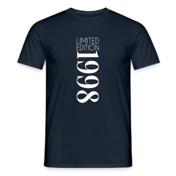 Édition limitée 1998 - T-shirt homme - marine - Devant - AI Model Male 178 light (178cm)