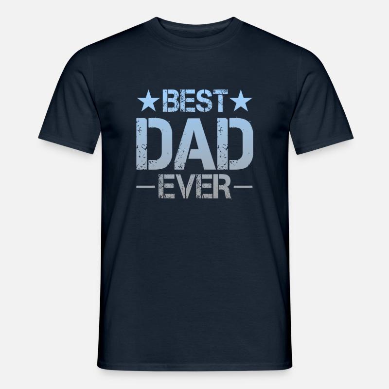 Bester Vater - Männer T-Shirt - Navy