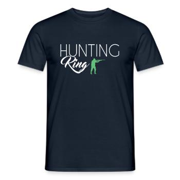 Roi de la chasse - T-shirt homme - marine - Devant - AI Model Male 178 light (178cm)