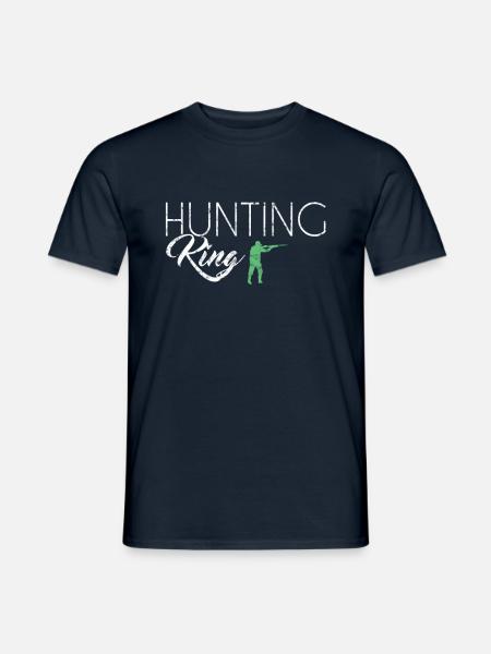 Hunting King - Männer T-Shirt - Navy