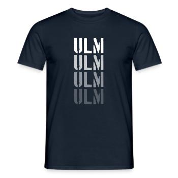 Ulm - T-shirt homme - marine - Devant - AI Model Male 178 light (178cm)