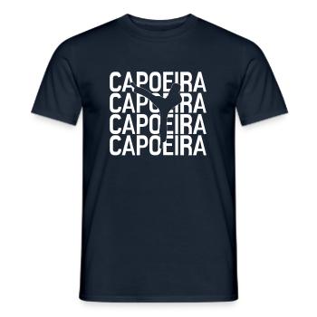Capoeira - Men's T-Shirt - navy - Front - AI Model Male 178 light (178cm)