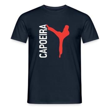 Capoeira - Männer T-Shirt - Navy - Vorne - AI Model Male 178 light (178cm)