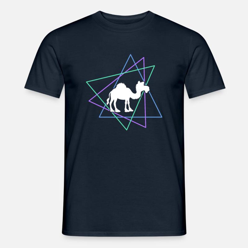 Dromedar - Männer T-Shirt - Navy