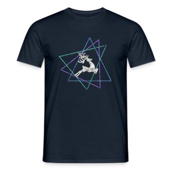 Élan - T-shirt homme - marine - Devant - AI Model Male 178 light (178cm)