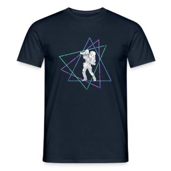 Photography - Men's T-Shirt - navy - Front - AI Model Male 178 light (178cm)