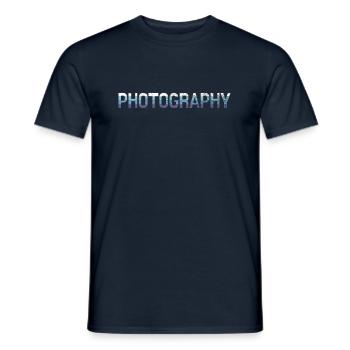 Photography - Men's T-Shirt - navy - Front - AI Model Male 178 light (178cm)