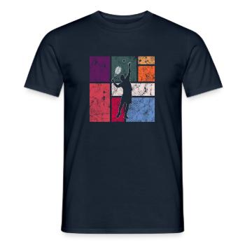 Tennis - T-shirt homme - marine - Devant - AI Model Male 178 light (178cm)